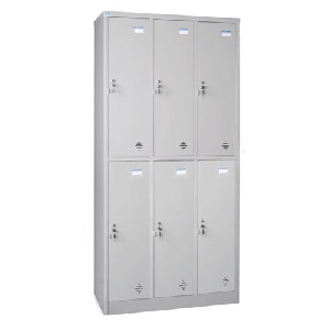 Tủ tài liệu locker 6 ngăn Hòa Phát mã TU982-3K