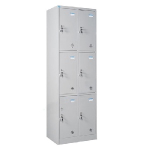 Tủ tài liệu locker 6 ngăn Hòa Phát mã TU983-2K