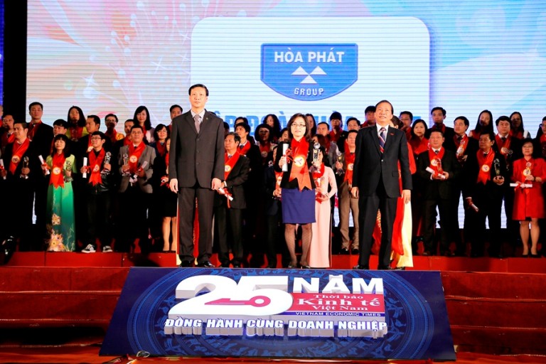 Hòa Phát lọt top 15 thương hiệu mạnh nhất Việt Nam lần thứ 13