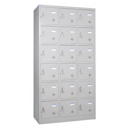 Tủ tài liệu locker 18 ngăn Hòa Phát mã TU986-3K